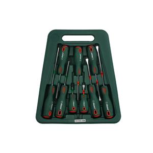 Hans Splijt- en kruiskopschroevendraaierset  9 stuks (5,5x100-PZ1x100)