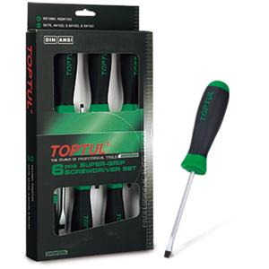 Toptul Sleuf+Kruissleuf Schroevendrehersatz  6Stk 6.5x150 5.5x100 4.0x100