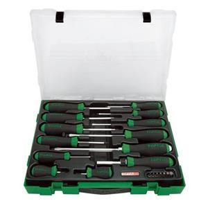 Toptul Schroevendraaierset  20 stuks, gemengd