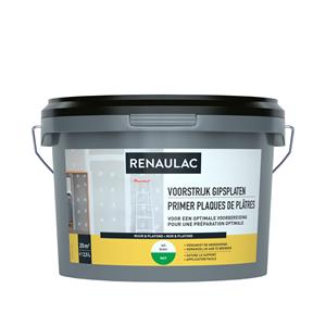 RENAULAC Voorstrijk Gipsplaten Wit 2,5l