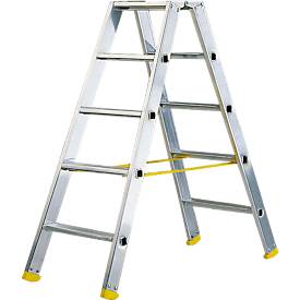 HACA Dubbele trapladder MEHRSI, 5 treden, 7,5 kg