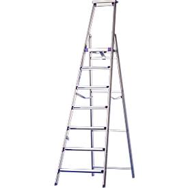 HACA Trapladder Lila-serie, 7 treden