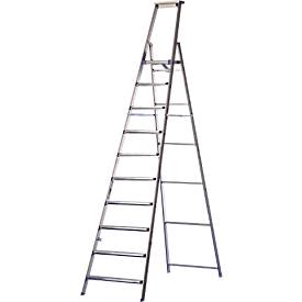 HACA Trapladder Lila-serie, 10 treden