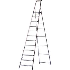 HACA Trapladder Lila-serie, 12 treden