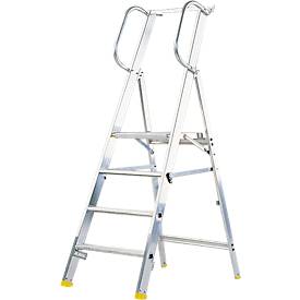 HACA MEHRSI-platformladder, 4 treden