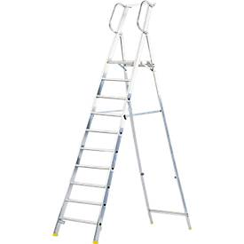 HACA MEHRSI-platformladder, 10 treden