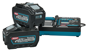 Makita 1911V6-0 40V Li-ion Accu Starterset (2x 5.0Ah Accu) + Lader