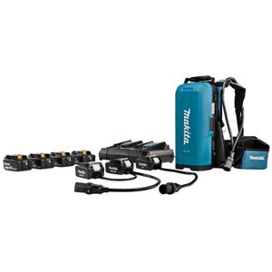 Makita 191C50-5 Ruggedragen Accustation PDC01 Incl. 4 X 18v 5.0ah Accu