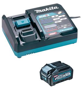 Makita 191J65-4 40V XGT Li-ion Accu Starterset (1x 4.0Ah) + Lader