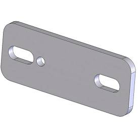 Verbindingsstuk voor aluminium plateau