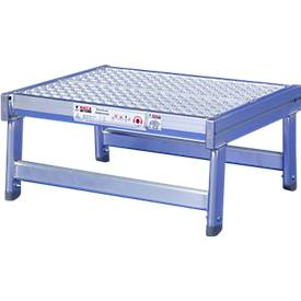 HACA Aluminium plateau, 300 x 650 x 500 mm