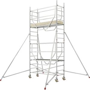 HYMER Rolsteiger ADVANCED SAFE-T 7075, gelast, platform = 2,08 x 0,61 m, max. werkhoogte 5,25 m