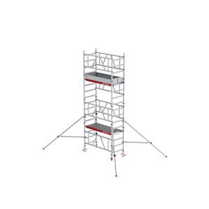 ALTREX Snel op te bouwen rolsteiger MiTOWER Plus, Fiber-Deck-platform, werkhoogte 5 m