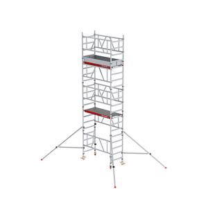 ALTREX Snel op te bouwen rolsteiger MiTOWER Plus, Fiber-Deck-platform, werkhoogte 6 m