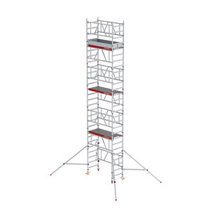 ALTREX Snel op te bouwen rolsteiger MiTOWER Plus, Fiber-Deck-platform, werkhoogte 8 m