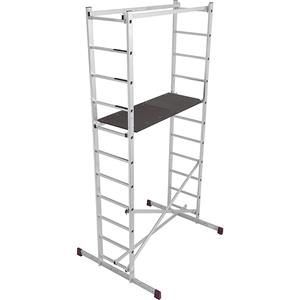 KRAUSE Montagesteiger, platform 1,5 x 0,56 m, werkhoogte 4 m