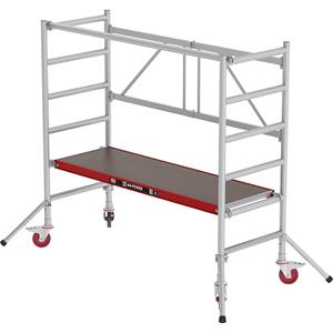 ALTREX Kamersteiger RS 44-POWER, houten platform, lengte 1,85 m, werkhoogte 3,60 m