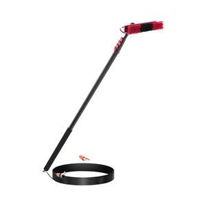 Ulsonix Telescopische wasborstel - met wateraansluiting - voor zonnepanelen en ramen - 1750 - 7200 mm