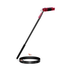 Ulsonix Telescopische wasborstel - met wateraansluiting - voor zonnepanelen en ramen - 1800 - 9050 mm