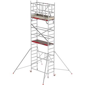 ALTREX Kamersteiger RS 44-POWER, houten platform, lengte 1,85 m, werkhoogte 6,80 m