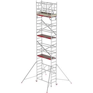 ALTREX Kamersteiger RS 44-POWER, houten platform, lengte 1,85 m, werkhoogte 8,80 m
