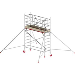 ALTREX Rolsteiger RS TOWER 41 smal, houten platform, lengte 1,85 m, werkhoogte 4,20 m
