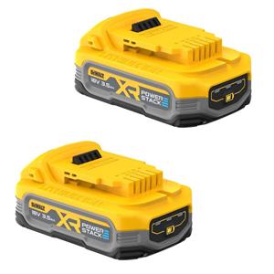 DeWALT DCBP318S2 18V Li-ion POWERSTACK Accu - 3.5Ah - 2st