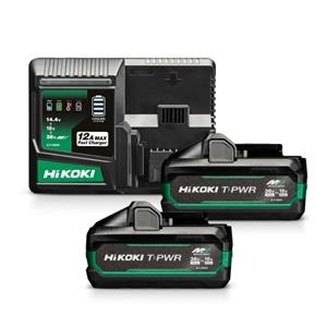 HiKOKI UC36YSL2WAZ 36V Li-ion Accu Starterset (2x 8.0Ah Accu) + Lader