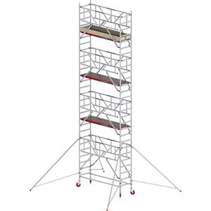 ALTREX Rolsteiger RS TOWER 41 smal met Safe-Quick, houten platform, lengte 2,45 m, werkhoogte 9,20 m