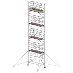 ALTREX Rolsteiger RS TOWER 41 smal met Safe-Quick, houten platform, lengte 2,45 m, werkhoogte 10,20 m
