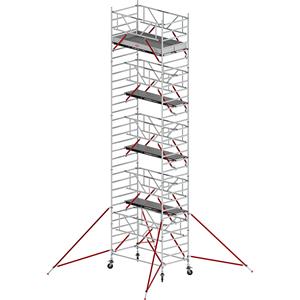 ALTREX Rolsteiger RS TOWER 52 breed, met Fiber-Deck-platform, lengte 2,45 m, werkhoogte 10,20 m