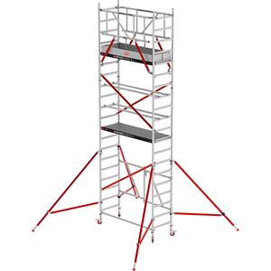 ALTREX Kamersteiger RS TOWER 54, met Fiber-Deck-platform, werkhoogte 6,80 m
