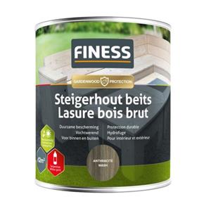 Finess Steigerhoutbeits Anthracite-wash 750ML