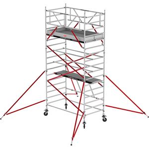 ALTREX Rolsteiger RS TOWER 55, Fiber-Deck-platform, lengte 2,45 m, werkhoogte 5,80 m