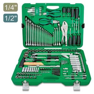 Toptul Gereedschapskist  1/4 inch 1/2 inch 150 teilig (Stecknuss 6-kant)