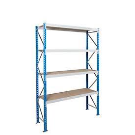 ManOrga basissectie, breedvakstelling Epsivol, 4 niveaus, B 1800 x D 600 x H 2500 mm