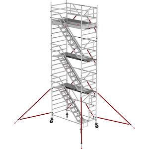 ALTREX Trappensteiger RS TOWER 53 breed, Fiber-Deck, lengte 1,85 m, werkhoogte 8,20 m