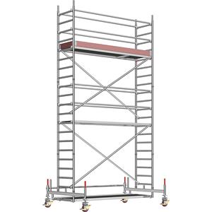 Layher Universele rolsteiger, standaarduitvoering, steigerhoogte 5,58 m