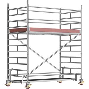 Layher Universele rolsteiger, brede uitvoering, steigerhoogte 3,43 m