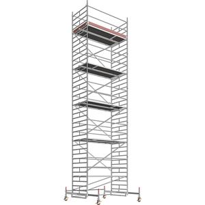 Layher Universele rolsteiger, brede uitvoering, steigerhoogte 10,61 m