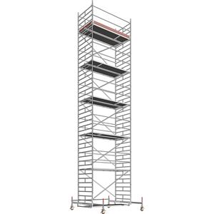 Layher Universele rolsteiger, brede uitvoering, steigerhoogte 11,61 m