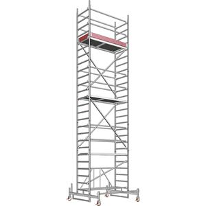 Layher Aluminium vouwsteiger ZIFA, platform 1,80 x 0,75 m, steigerhoogte 6,98 m