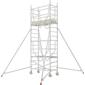 HYMER Rolsteiger ADVANCED SAFE-T 7070, gelast, platform = 1,58 x 0,61 m, module 1+2