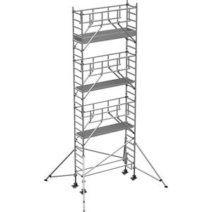 ZARGES S-PLUS rolsteiger, platform 1,80 x 0,60 m, werkhoogte 8,40 m