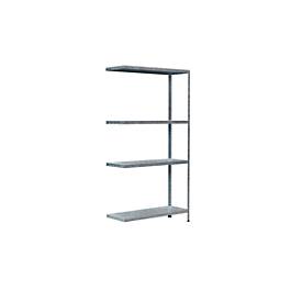 Schulte Regalwelt Modulaire rekken, vast te schroeven, 800 x 300 x 1500 mm, gegalvaniseerd
