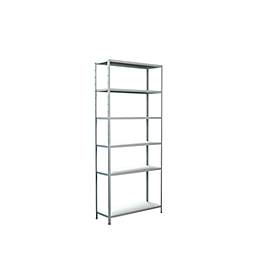 Schulte Regalwelt Insteekstelling, H 2300 x B 1000 x D 350 mm, wit