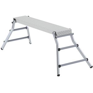 MUNK Aluminium werkplatform, inklapbaar, platform l x b = 1730 x 290 mm