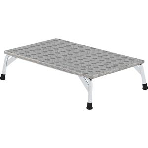 MUNK Aluminium werkbordesje, platform l x b = 1000 x 600 mm, hoogte 250 mm