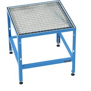 Eurokraft pro Platform voor modulair platformsysteem, platformlengte 610 mm, voor 3 treden met rooster