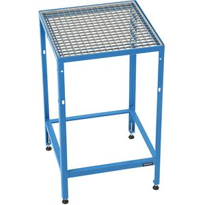 Eurokraft pro Platform voor modulair platformsysteem, platformlengte 610 mm, voor 5 treden met rooster